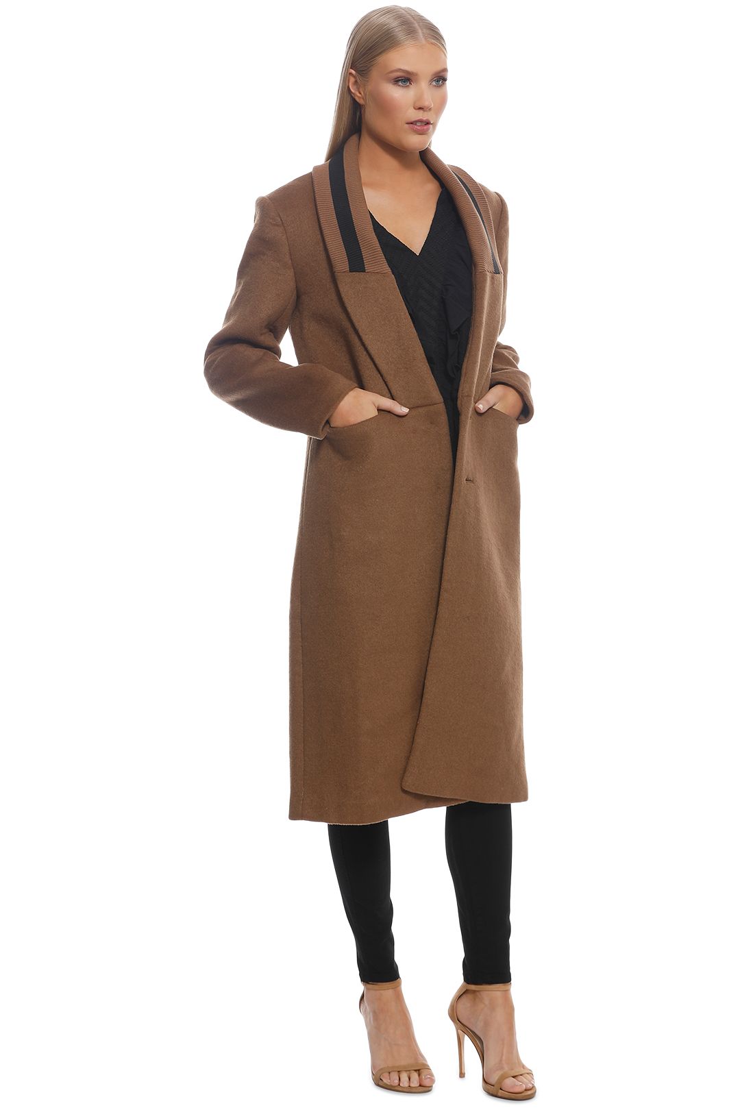 CMEO Collective - Duality Coat - Tan - Side