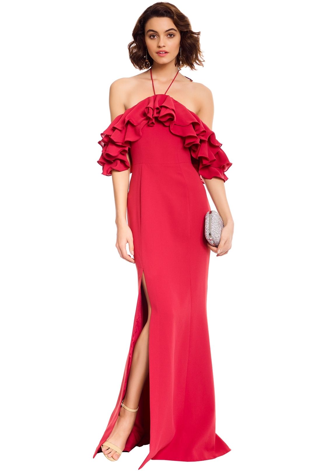 CMEO Collective - Immerse Gown - Rose - Front