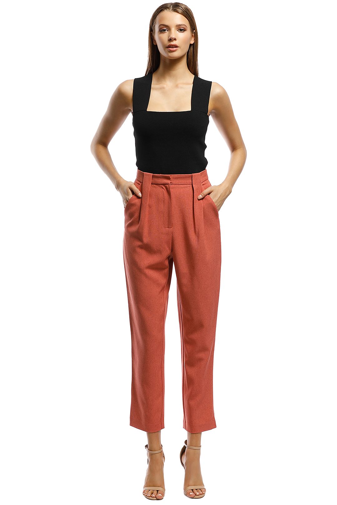 CMEO Collective - Mode Pant - Pink - Front