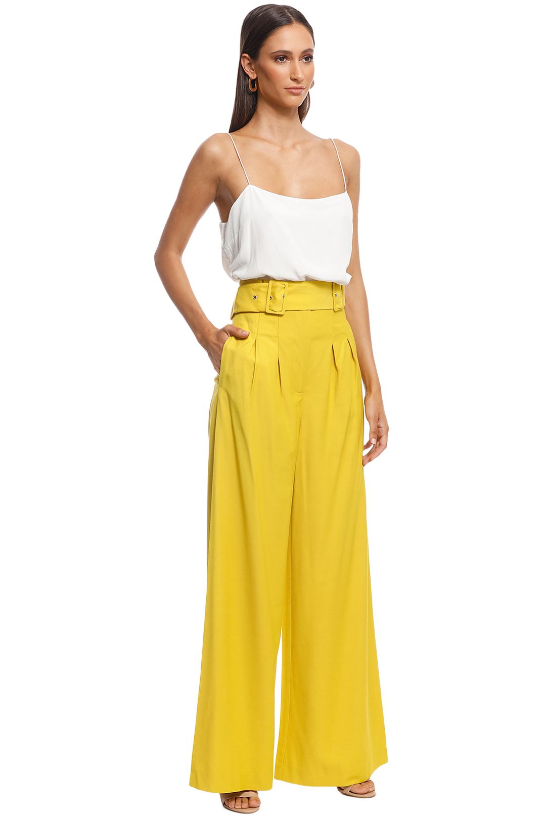 CMEO Collective - Silenced Pant - Yellow - Side