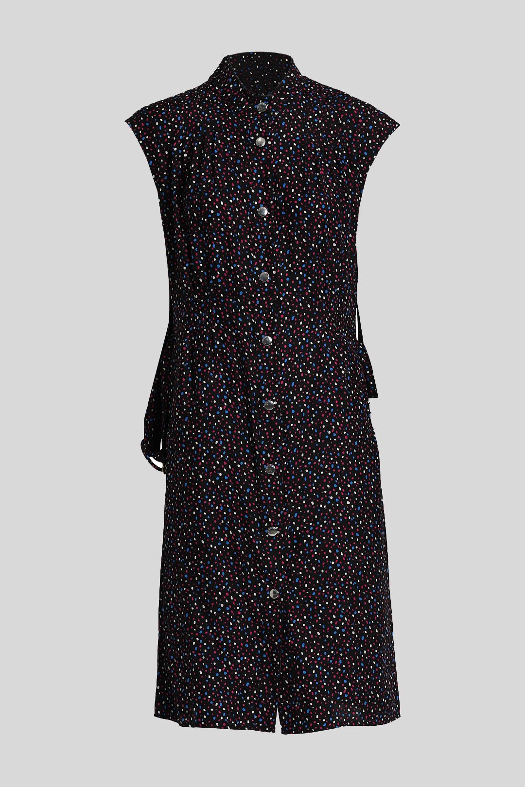 Buy Multi 1941 Silk Dot Dress with Belt | Coach | GlamCorner