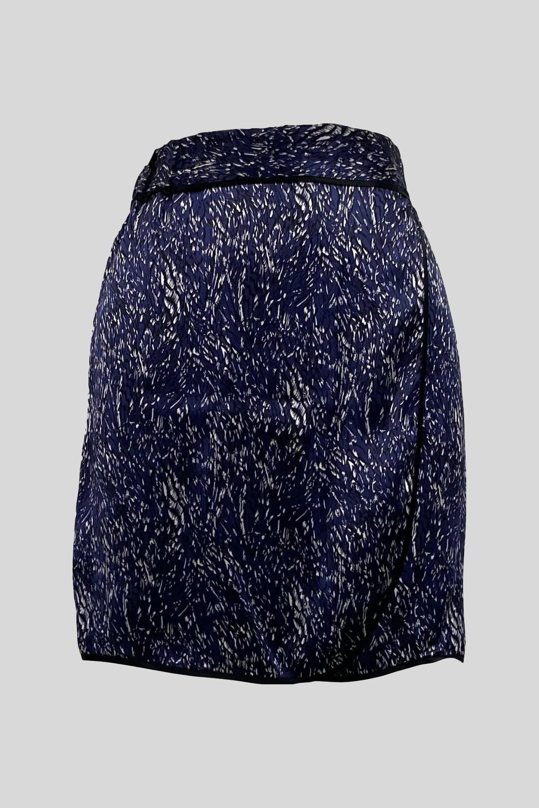 Comptoir des cotonniers - Rabriel Print Blue Mini Skirt
