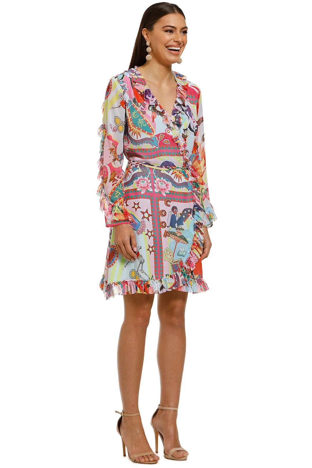 Coop-By-Trelise-Cooper-For-The-Frill-Of-It-Dress-Pink-Print-Side