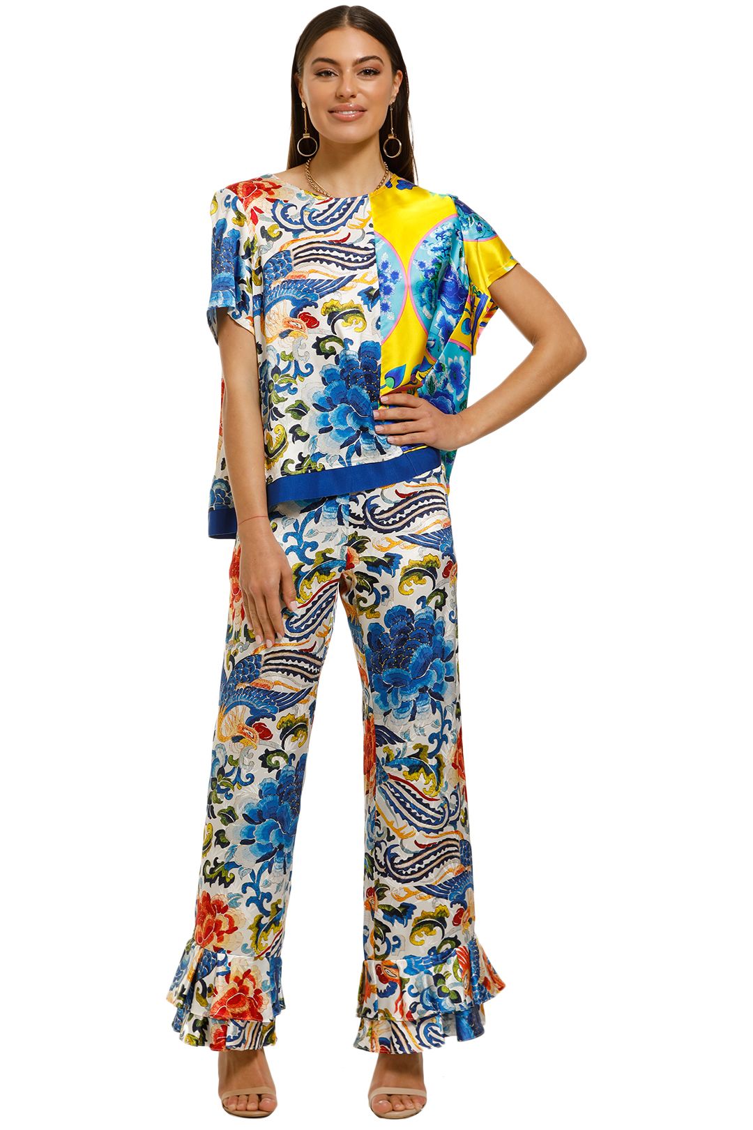 cooper-by-trelise-cooper-best-of-both-worlds-top-yellow-floral-print-front