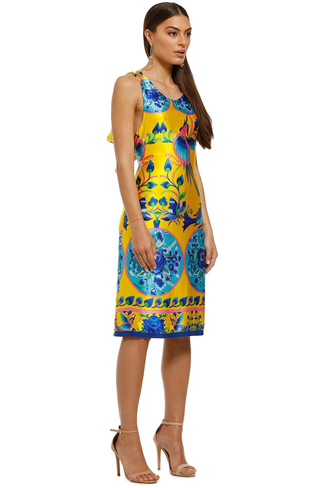 Cooper-by-Trelise-Cooper-Burning-Bright-Dress-Yellow-Print-Side
