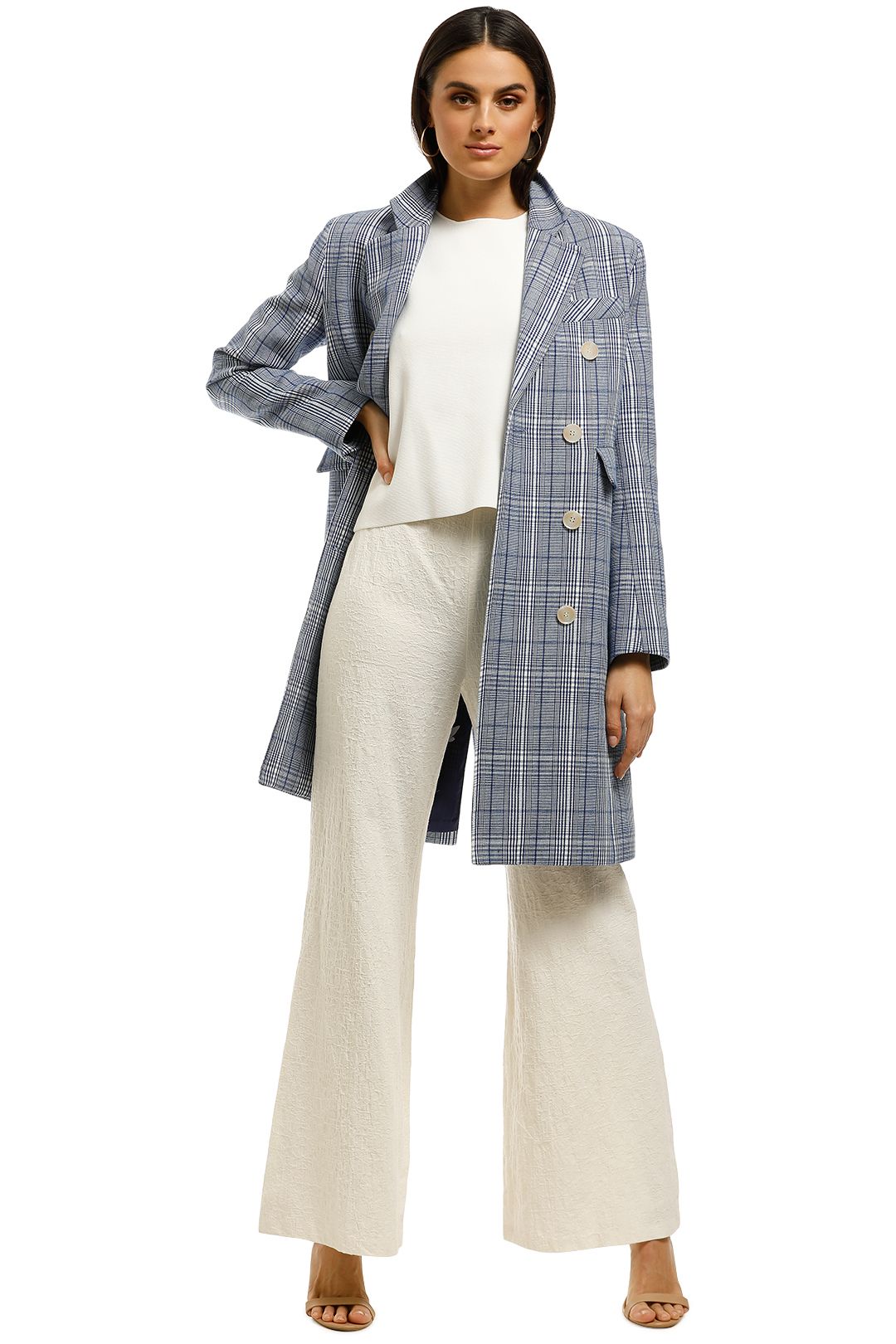 Cooper-By-Trelise-Cooper-Power-Suit-Coat-Blue-Check-Front