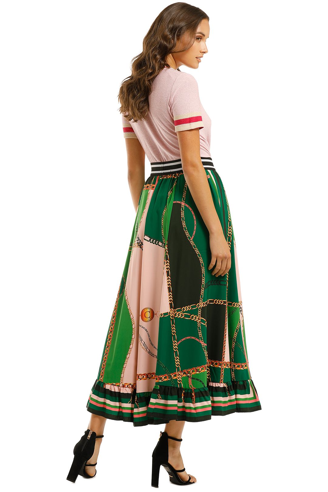 Cooper-By-Trelise-Cooper-Walk-On-The-Wild-Side-Skirt-Green-Chain-Print-Back