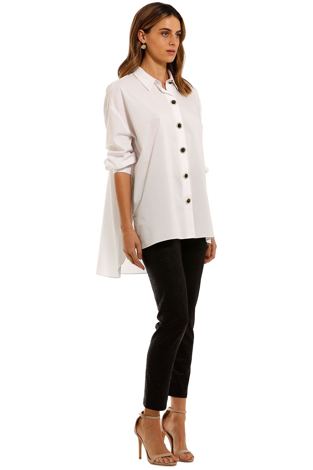 Cooper by Trelise Cooper Button Me Up Shirt high low