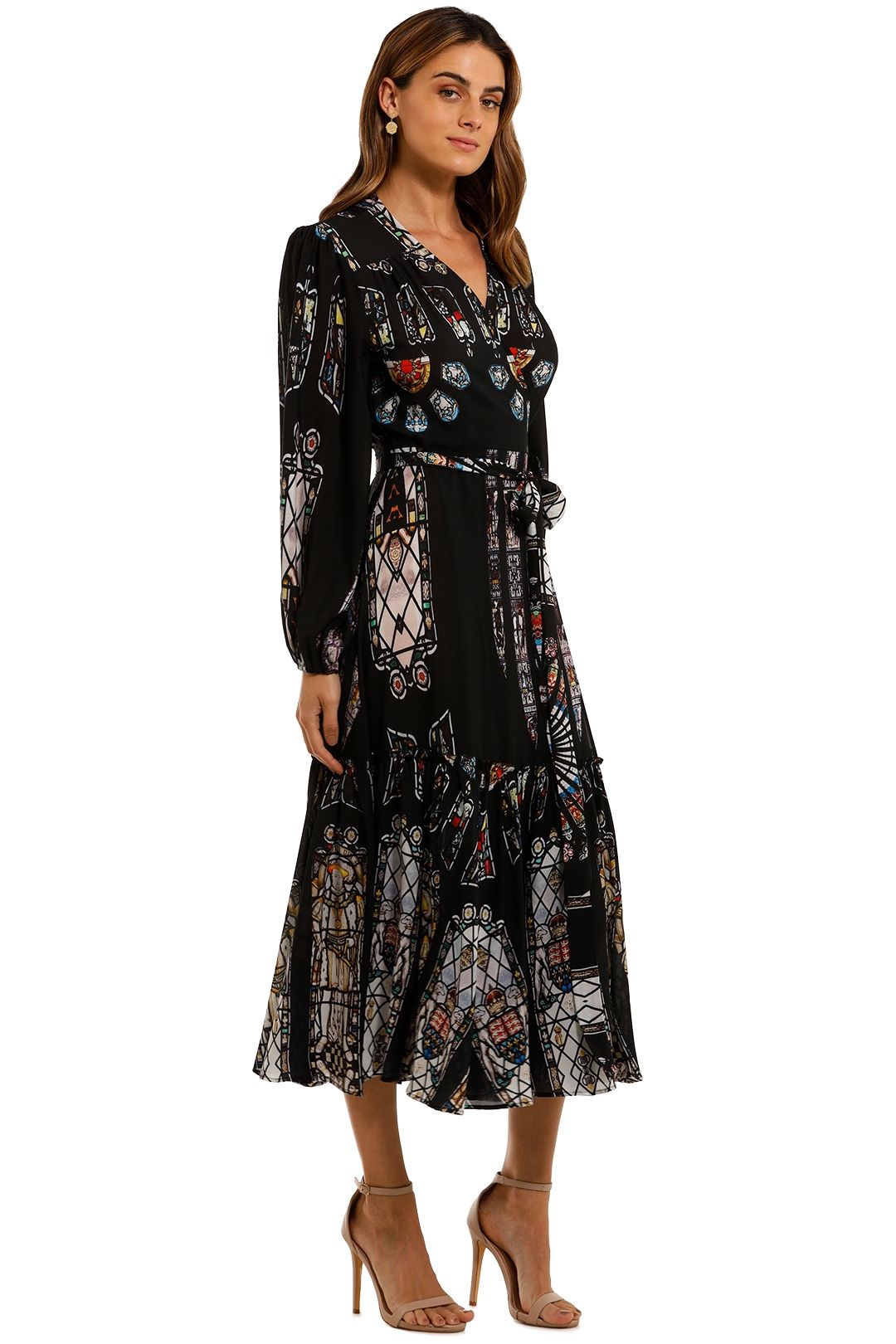 Cooper by Trelise Cooper Wrap Me Up Midi Dress black