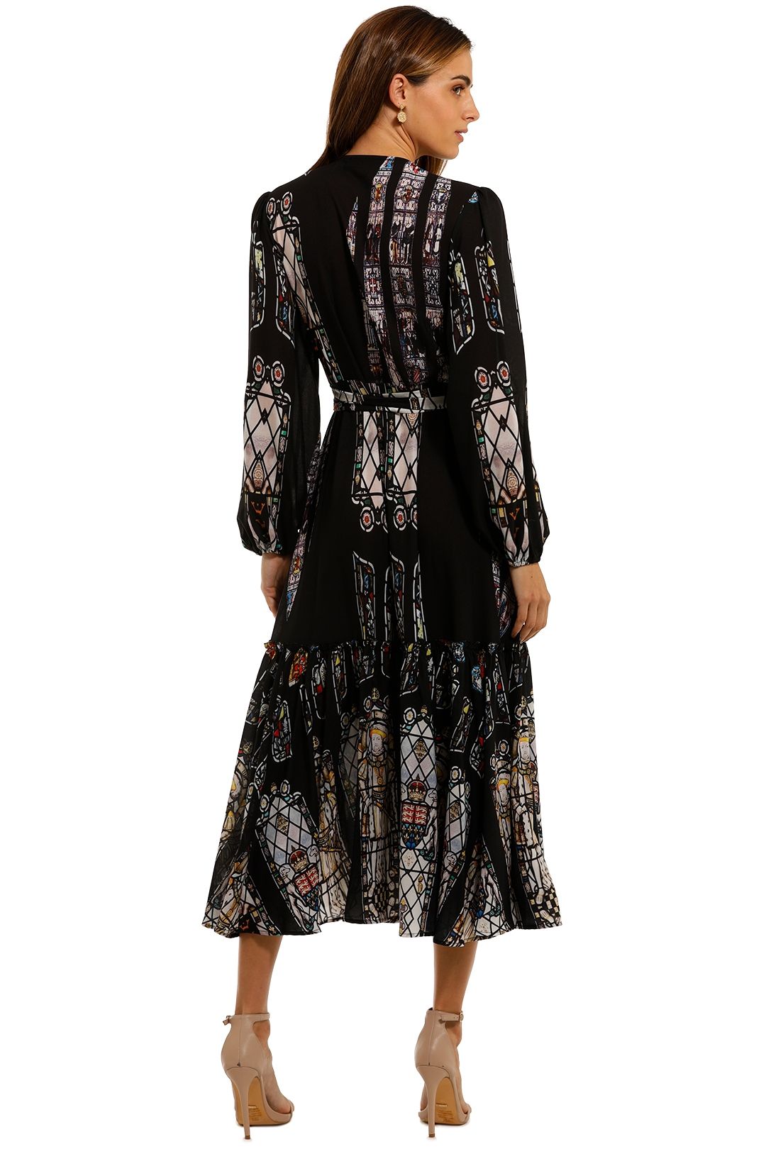 Hire Wrap Me Up Midi Dress Cooper By Trelise Cooper GlamCorner