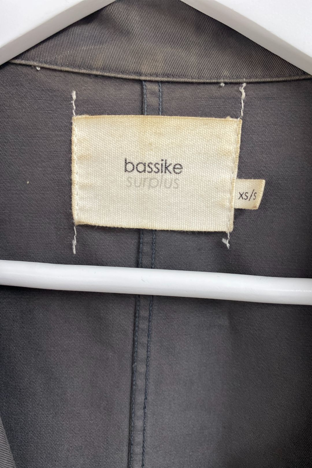Bassike - Cotton Light Coat