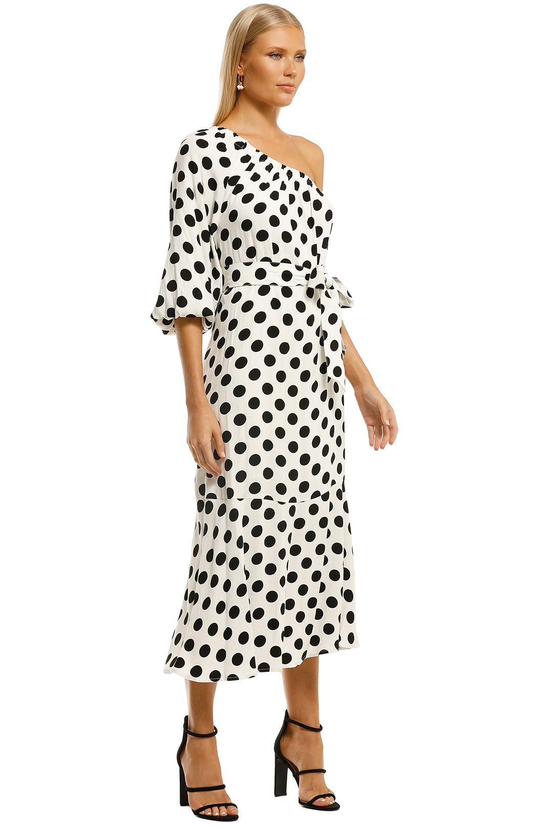Print One Shoulder Maxi Country Road GlamCorner