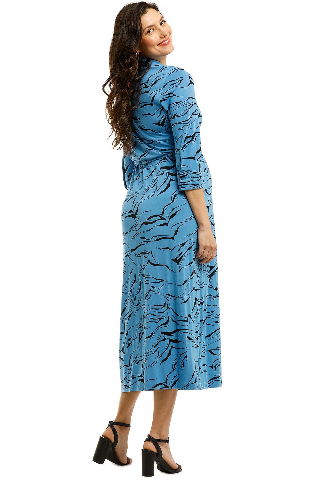 Country-Road-Print-Wrap-Jersey-Dress-Azure-Back