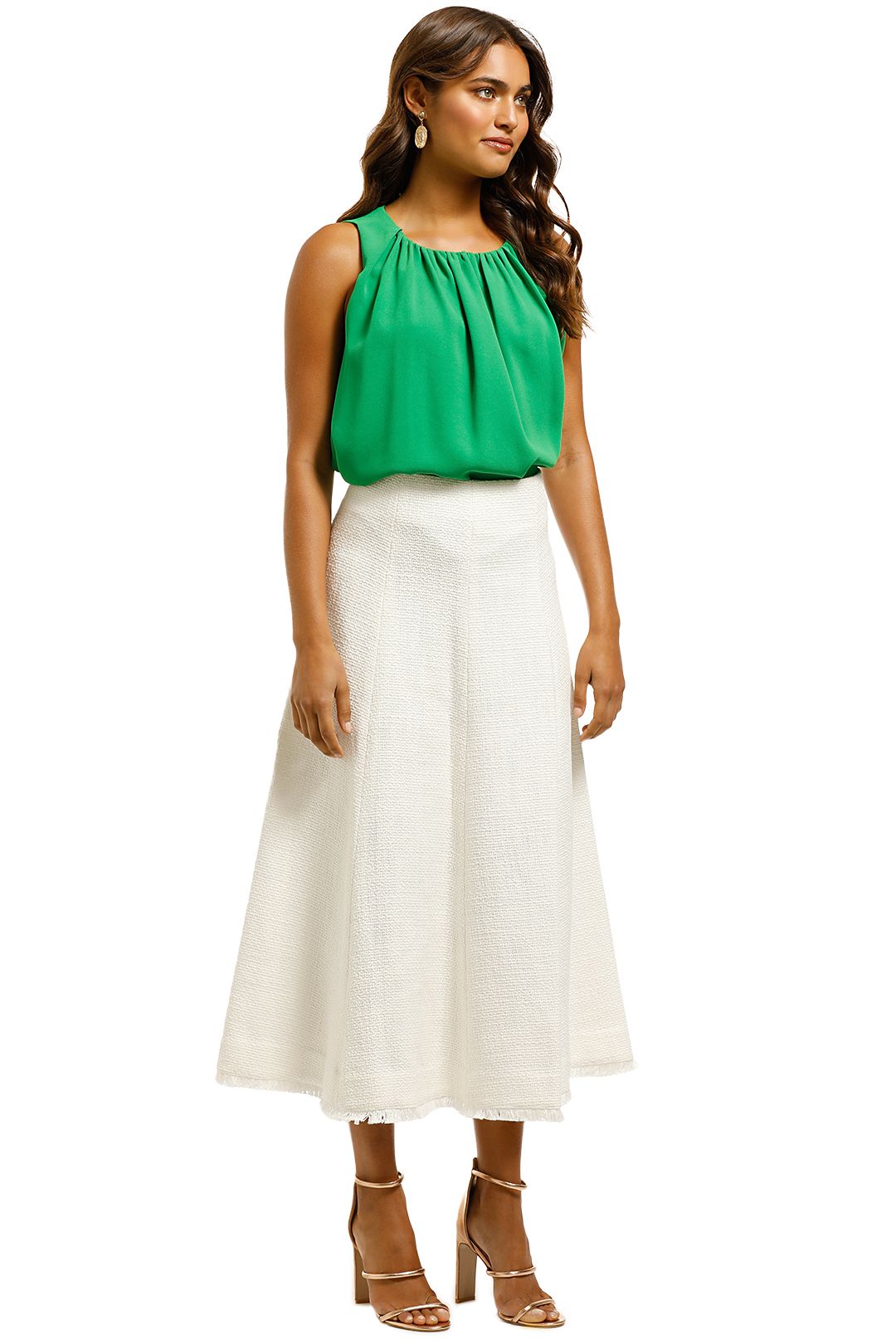 country road midi skirt