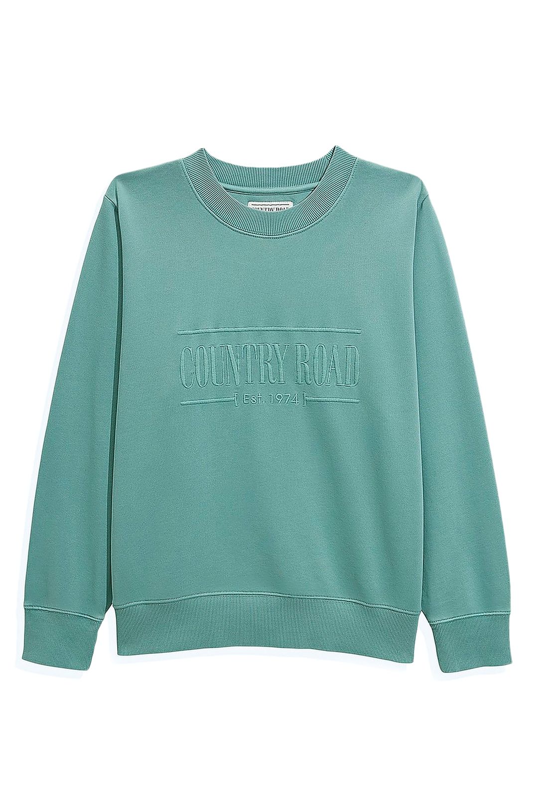 Country Road Heritage Sweat Petrol
