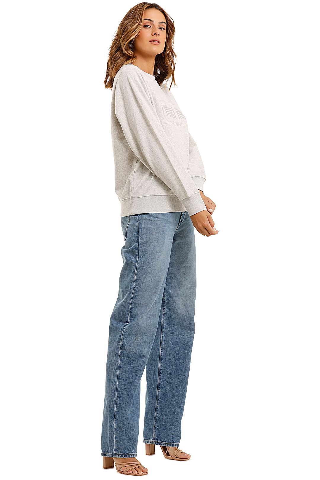 Hire Heritage Sweat in Grey Marle Country Road GlamCorner Hire Heritage Sweat in Grey Marle Country Road GlamCorner