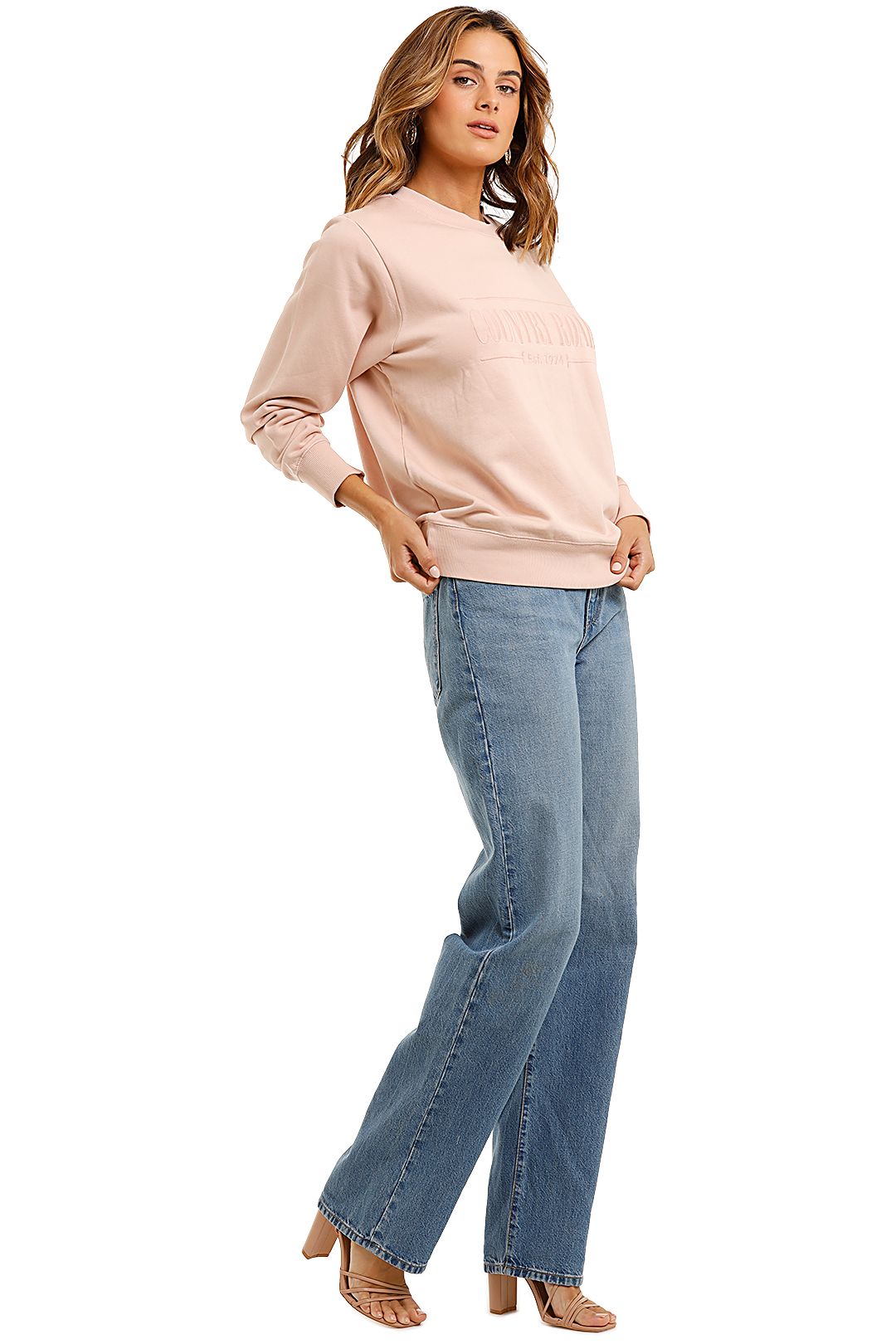 Hire Heritage Sweat in Smokey Pink Country Road GlamCorner