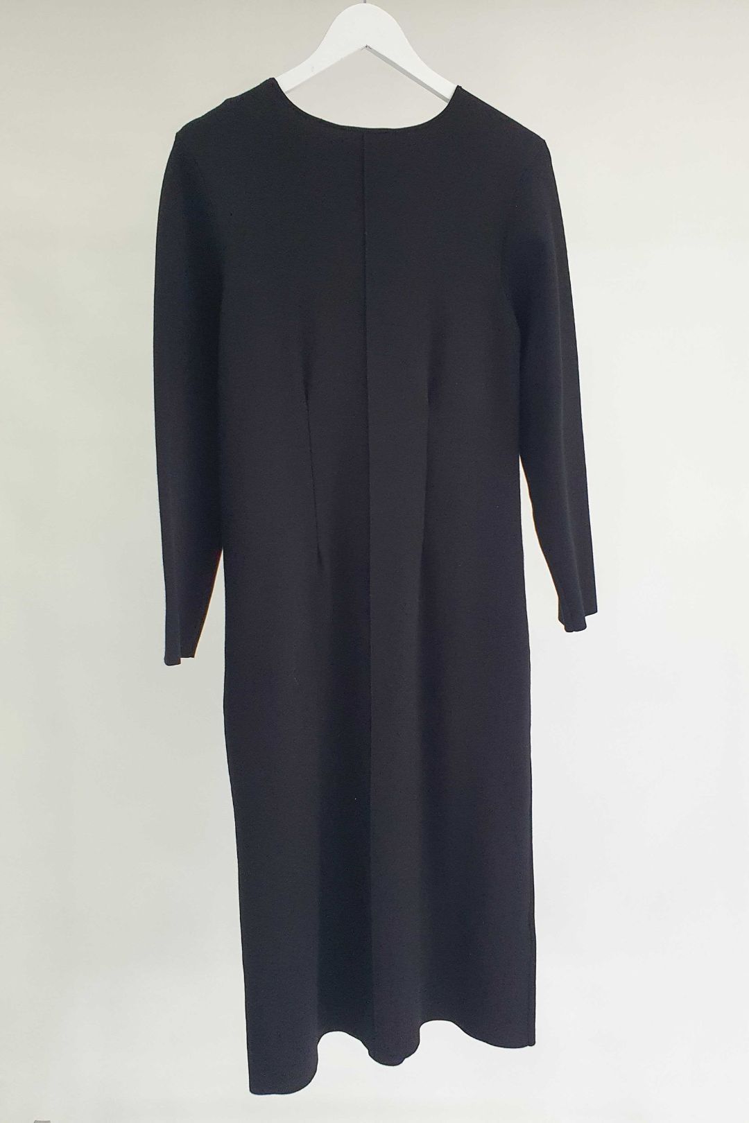 Country Road Black Knitted Midi Dress
