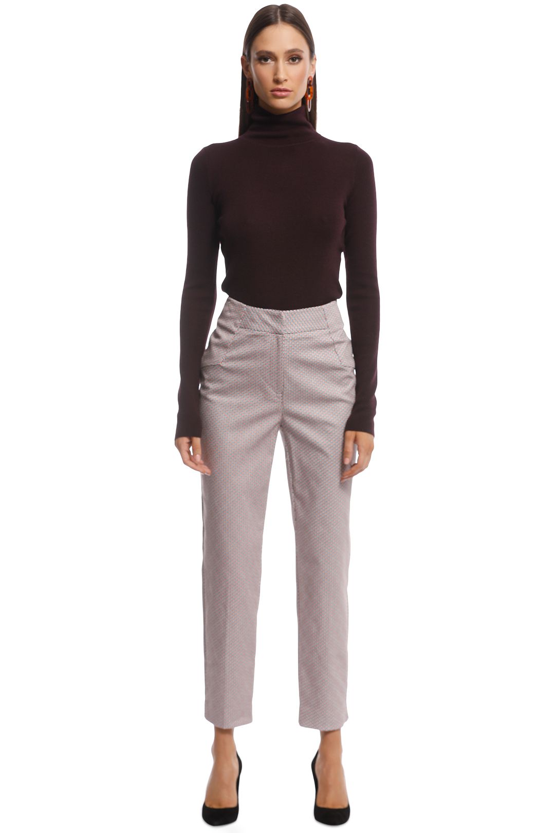 Abstract Tile Print Pant by Cue for Hire GlamCorner