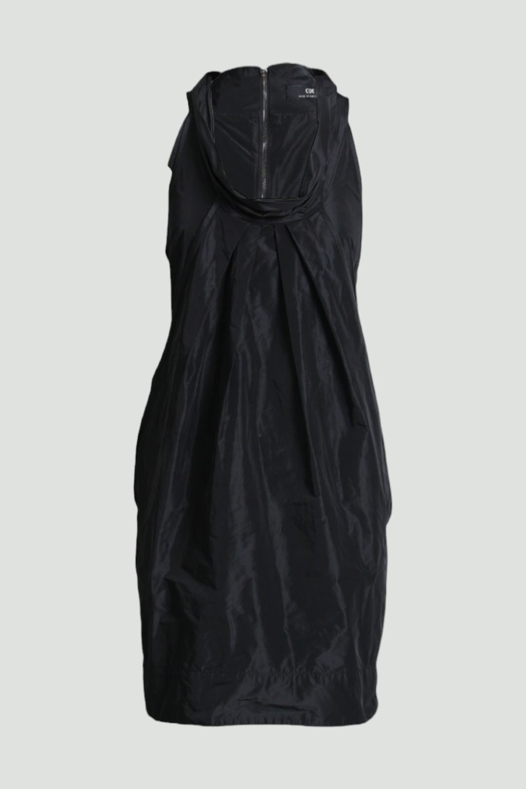Cue Black Memory Drape Neck Dress