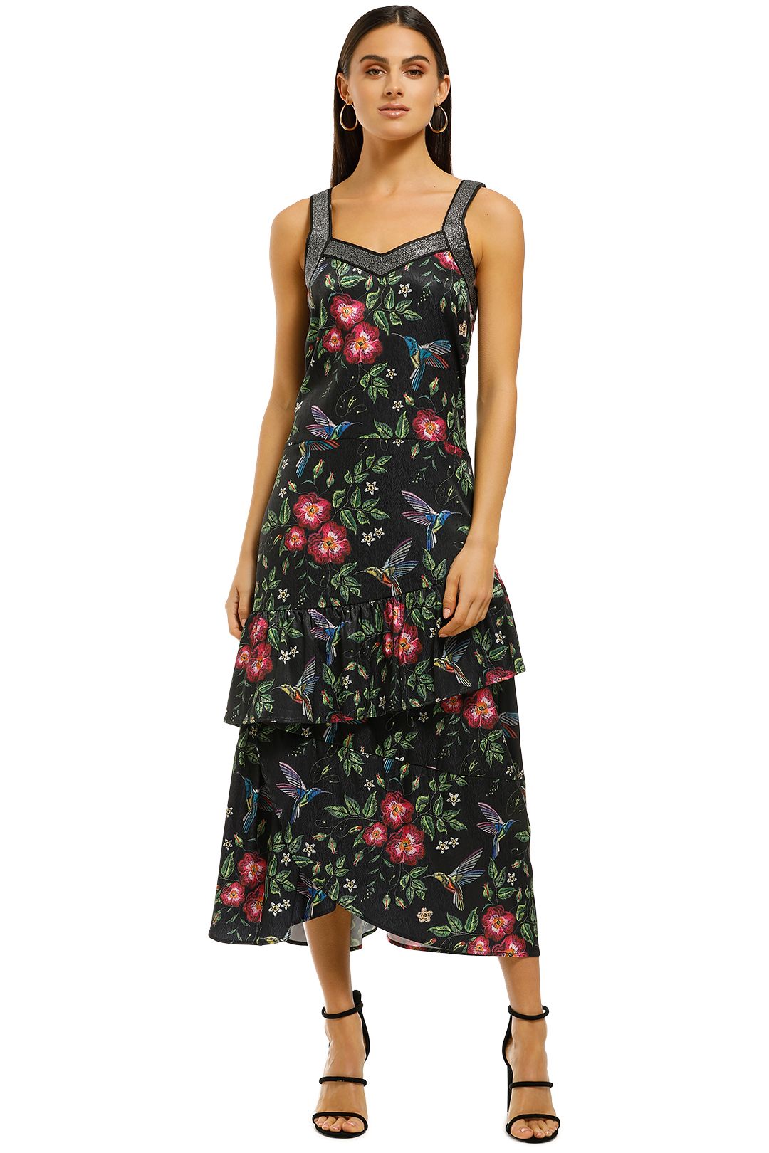 Curate-by-Trelise-Cooper-Ruffle-Feathers-Dress-Black-Floral-Front
