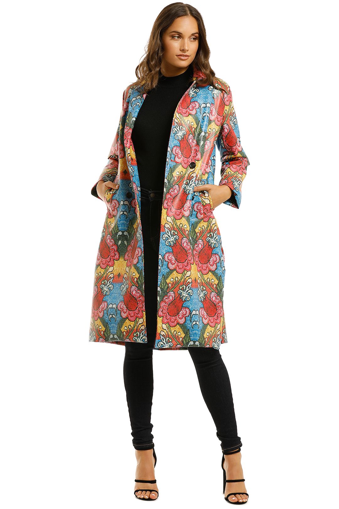 Image of Curate by Trelise Cooper - Warm Again Coat - Floral