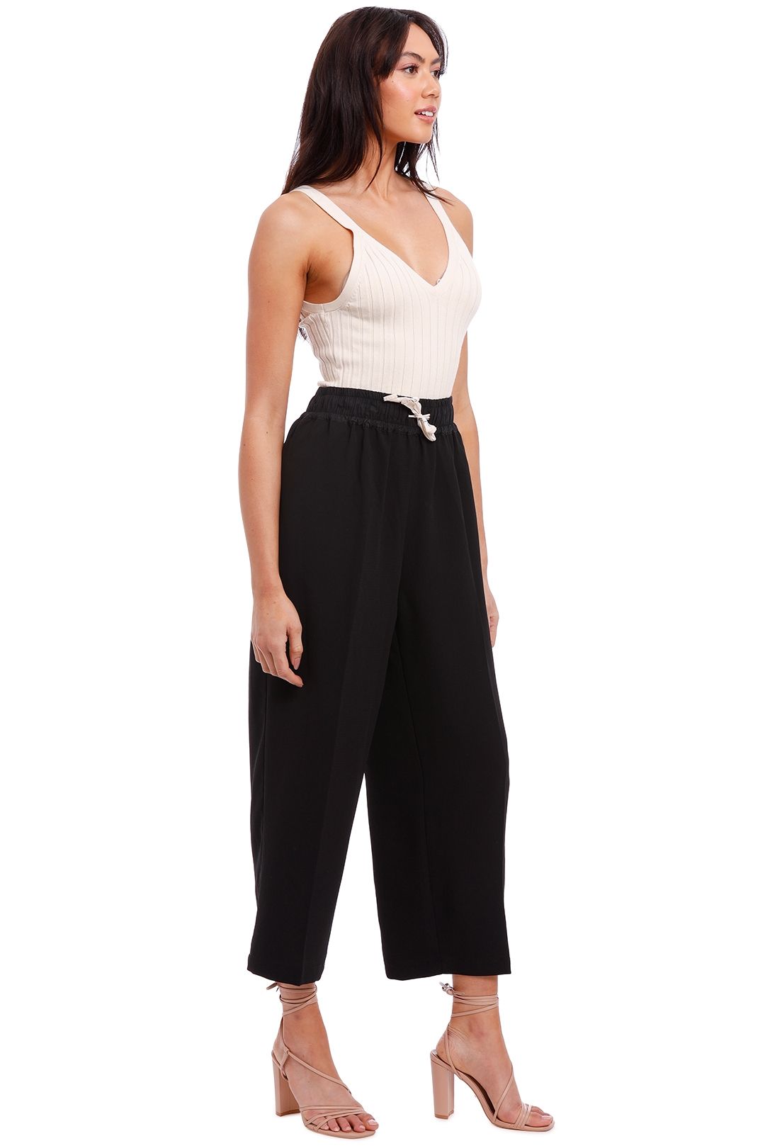 Curate by Trelise Cooper Kicking It Pant Black Ankle Length