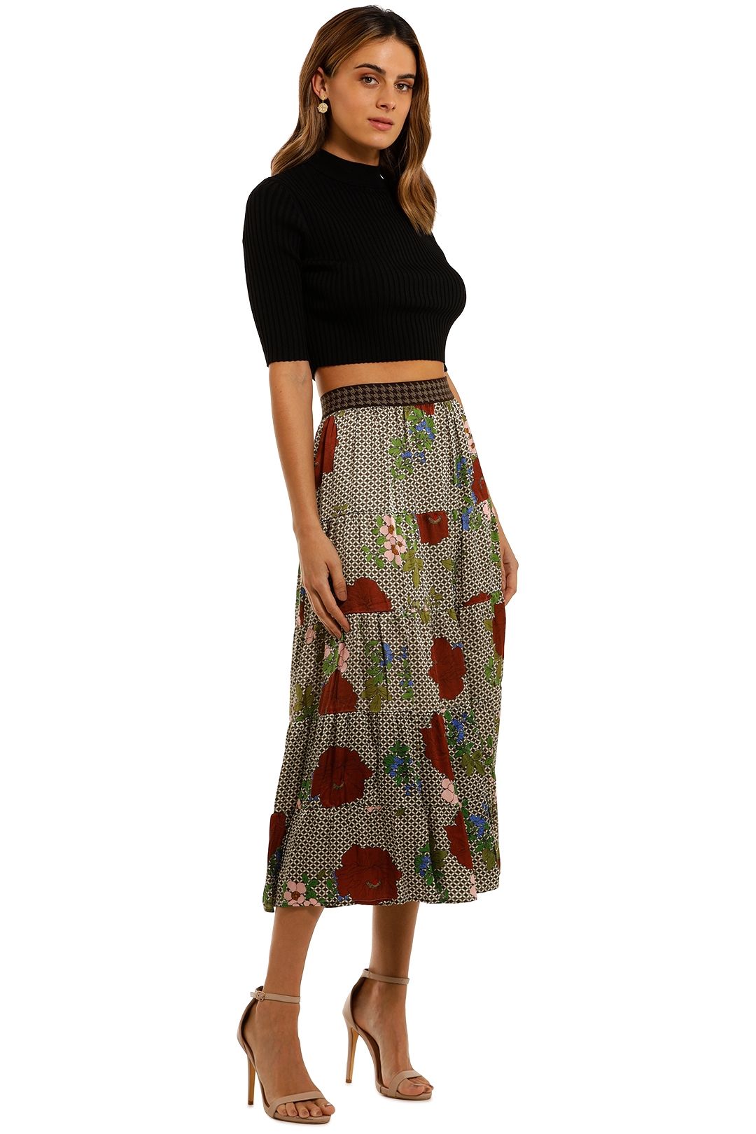 Curate by Trelise Cooper The Last Layer Skirt floral