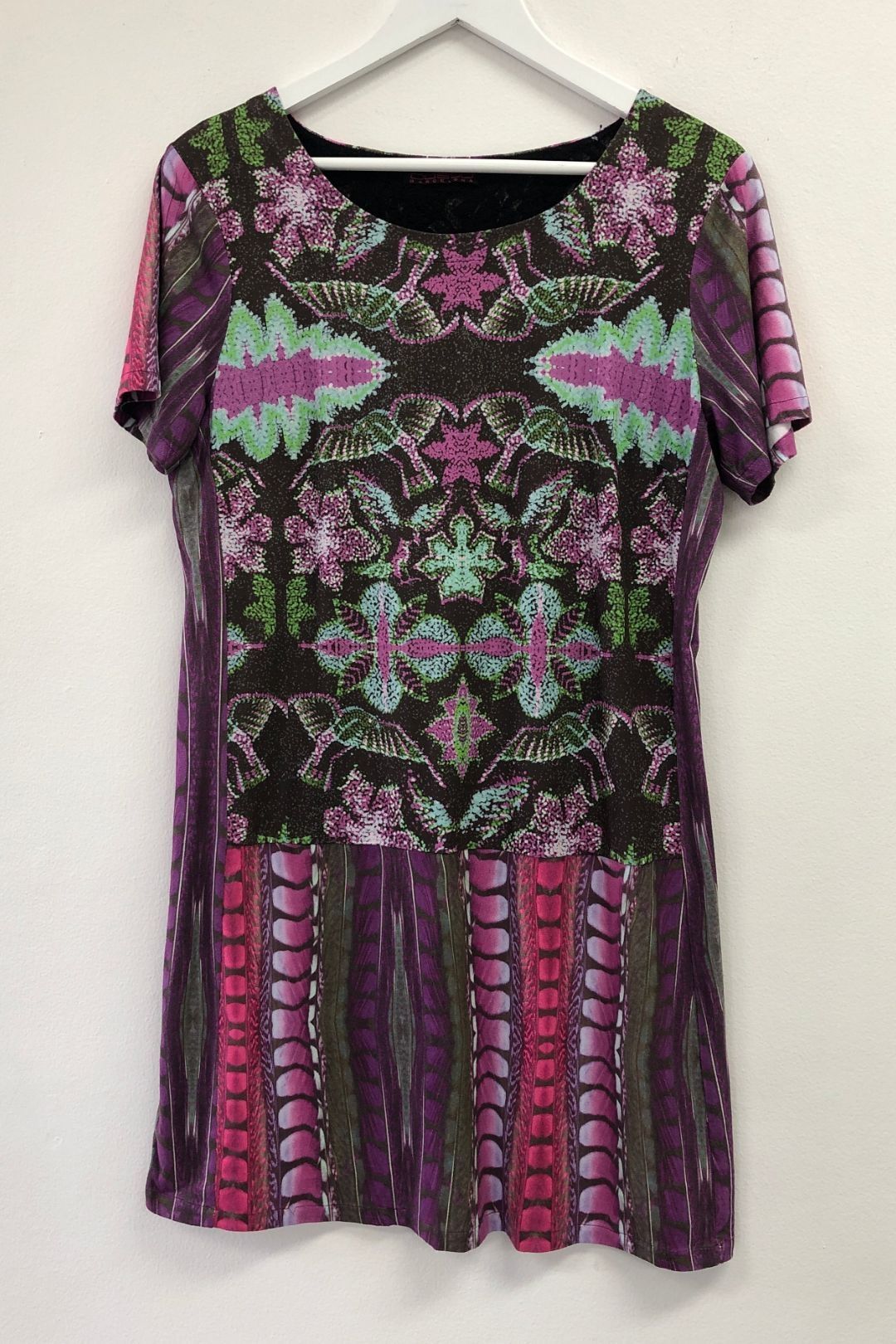 Custo Barcelona Chamois Shift Mini Dress