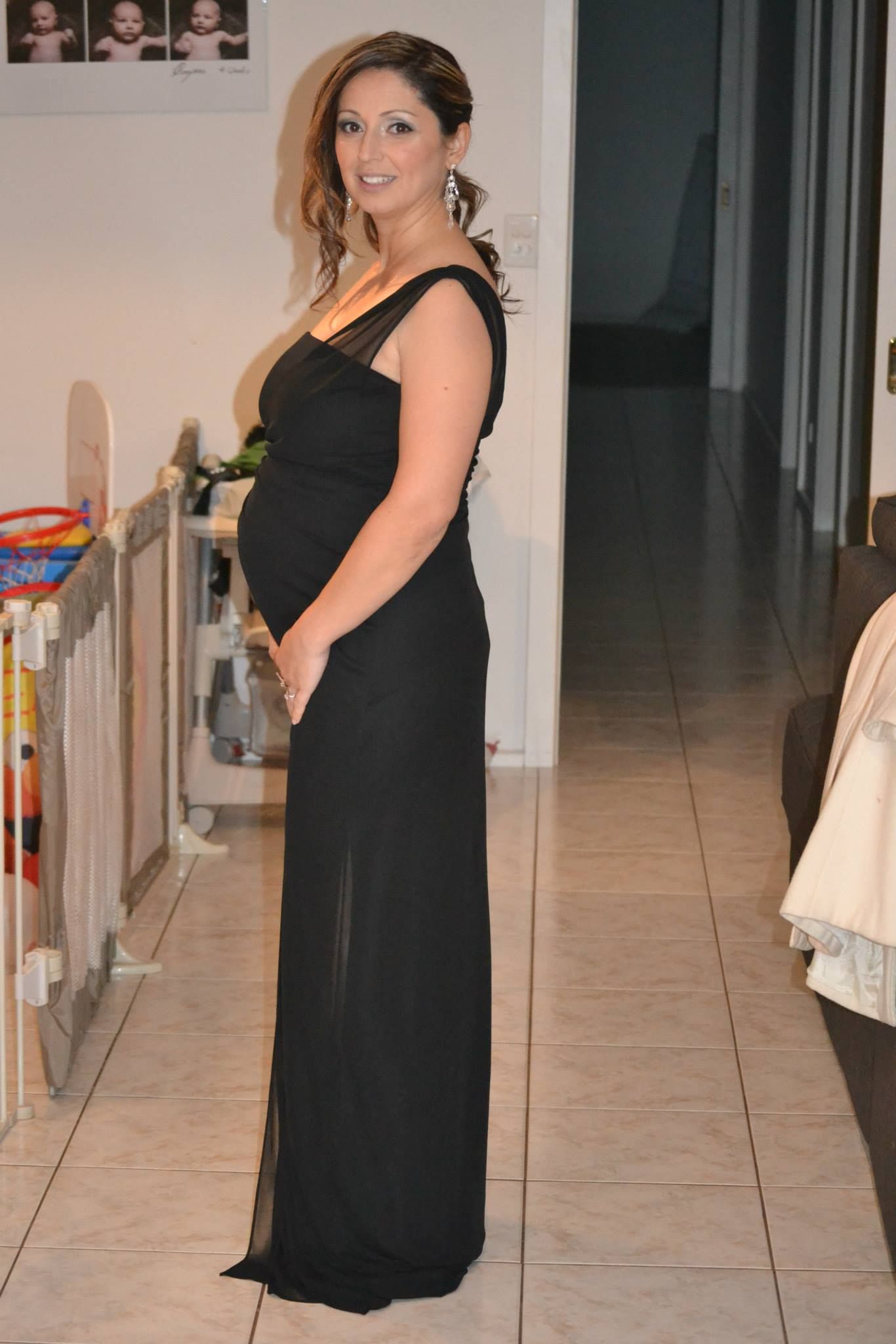 Matthew Eager - One Shoulder Gown - Black - Customer - 001