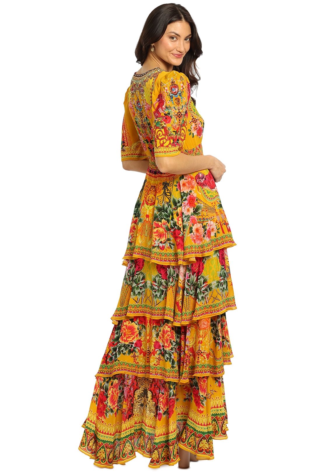 Czarina Endless Summer Maxi Dress Multi Print