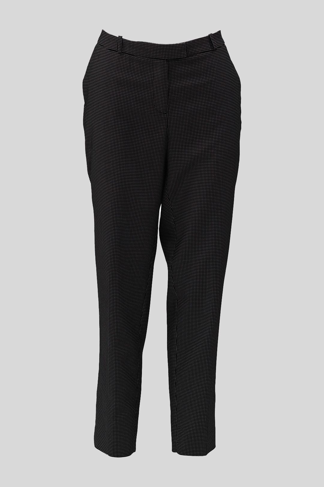 Buy Black & White Spot Pants David Lawrence GlamCorner