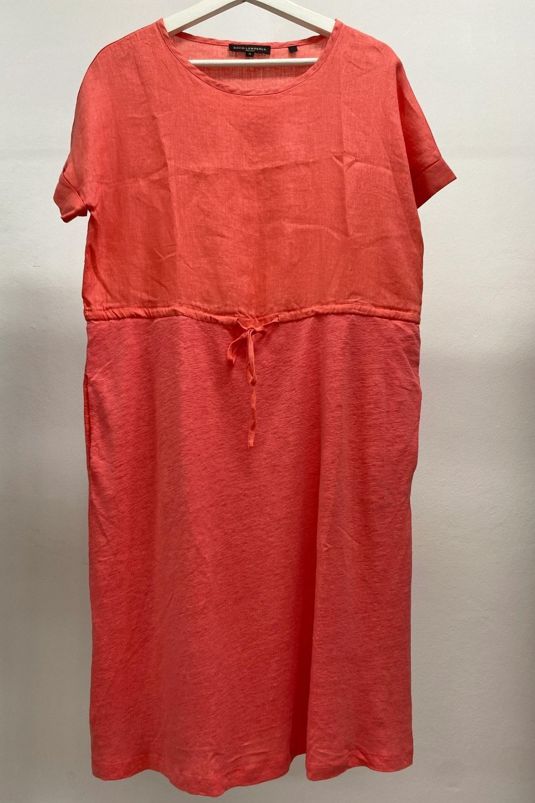 buy-melissa-mix-media-dress-red-david-lawrence-glamcorner