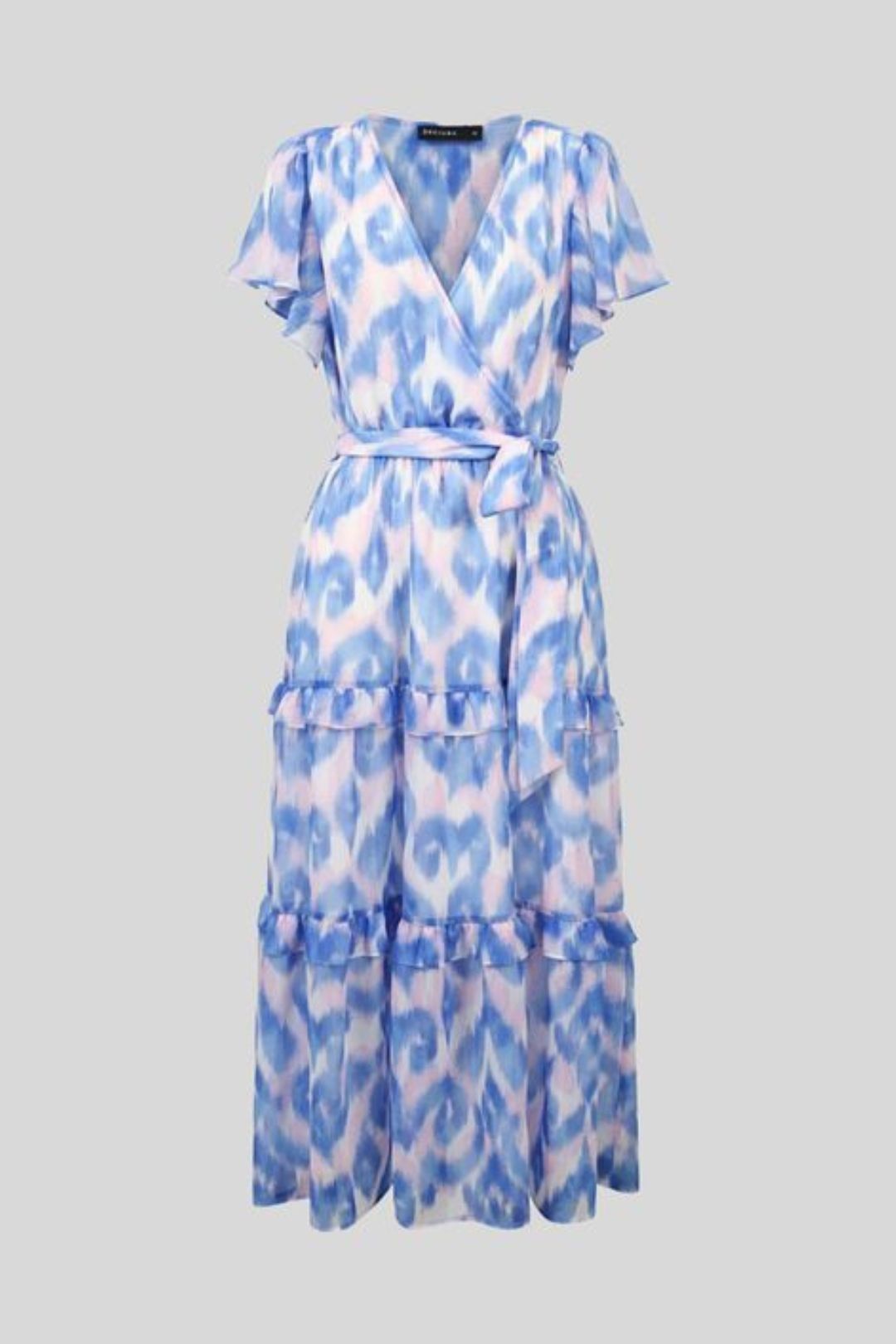 Decjuba Multi Print Tiffany Maxi Dress
