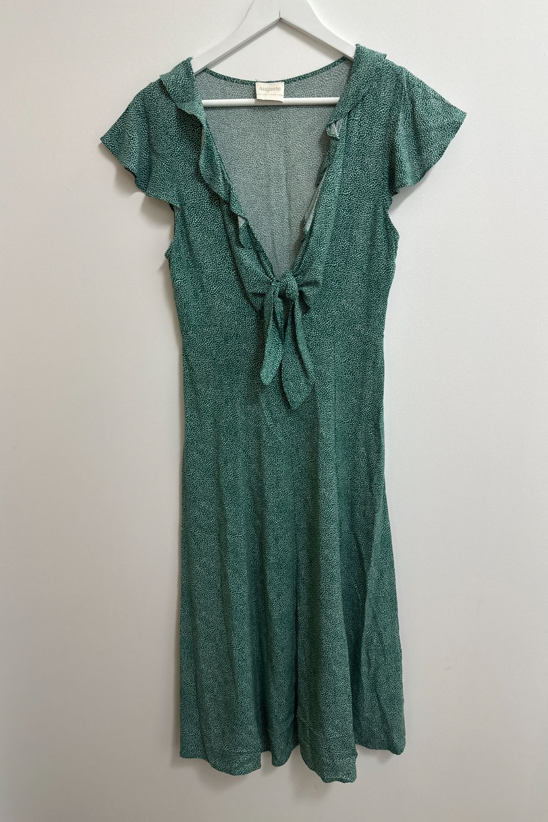 Auguste Diamond Rumba Midi Dress in Green
