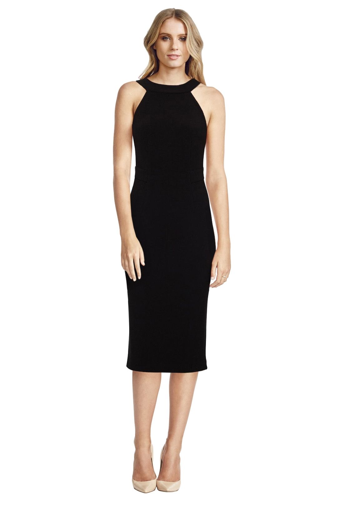 dion lee black dress