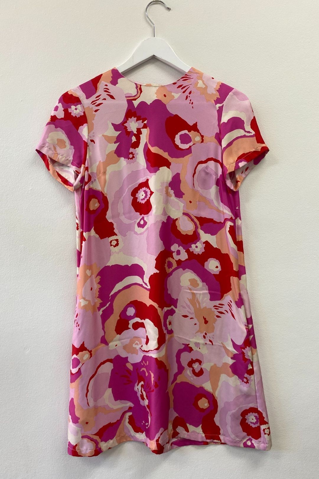 La Double J - Mini Swing Dress Peonia Rosa