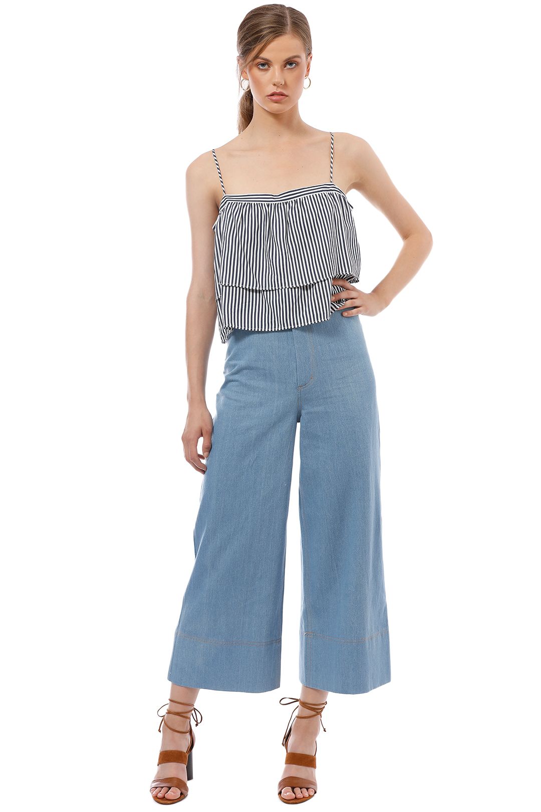 Elka Collective - Bria Cami - Stripe - Front