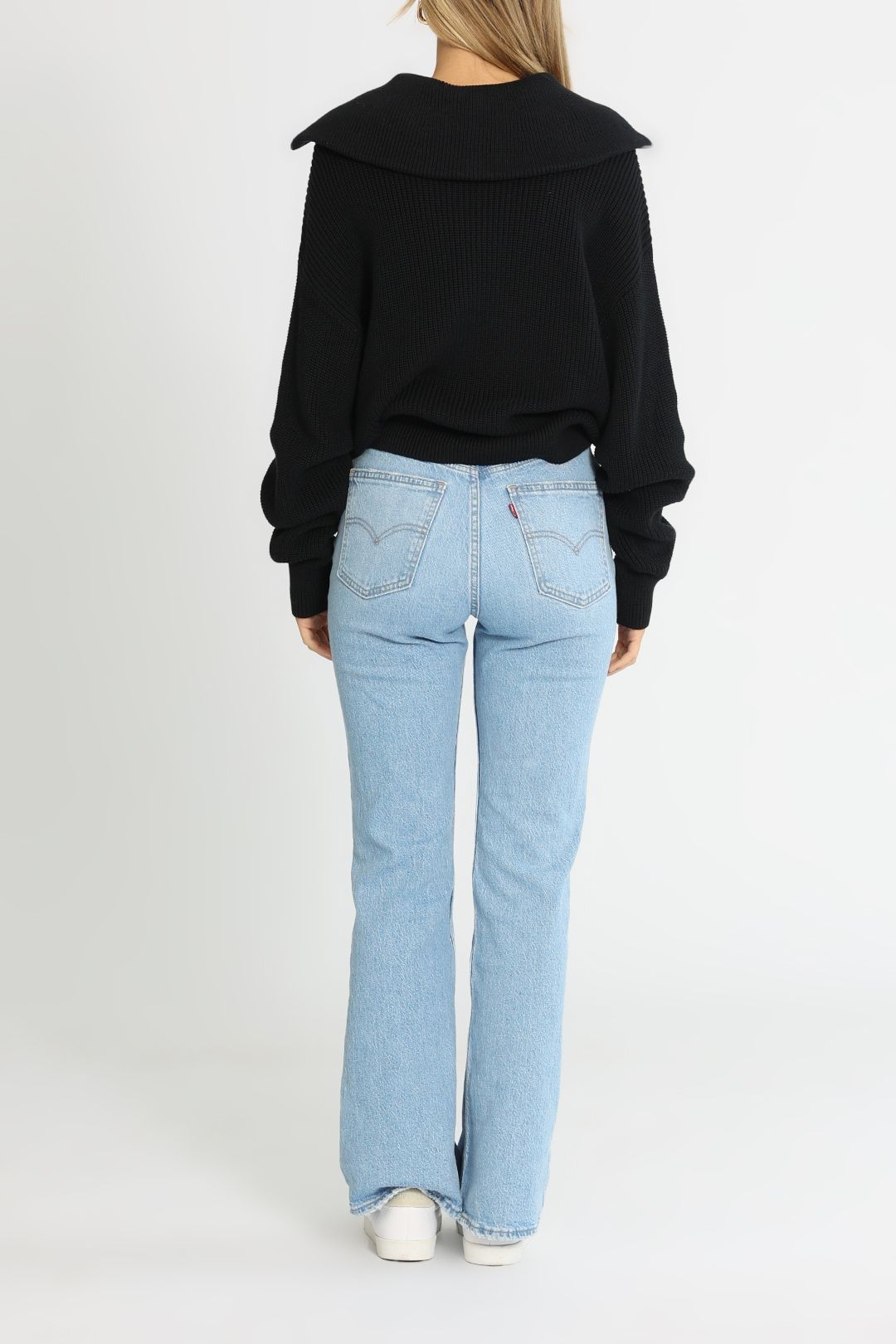 Elka Collective Lucy Knit Black Long Sleeves