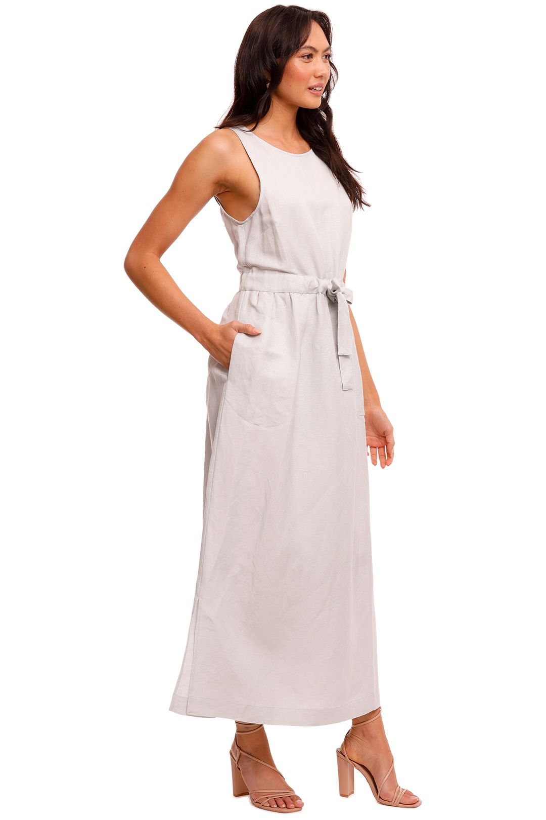 Elka Collective Torrent Dress cream