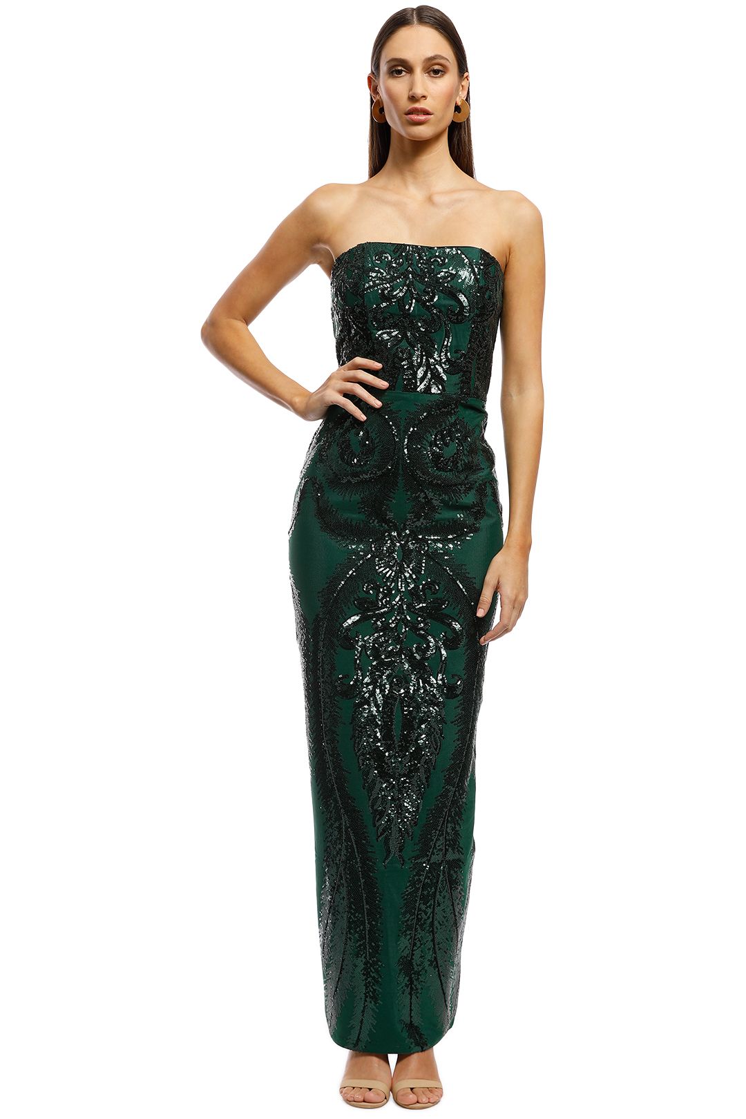 elle zeitoune hazel organza gown