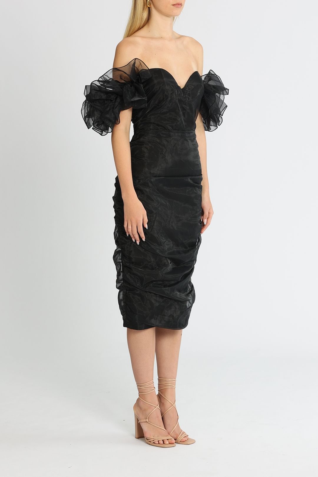 elle zeitoune hazel organza gown