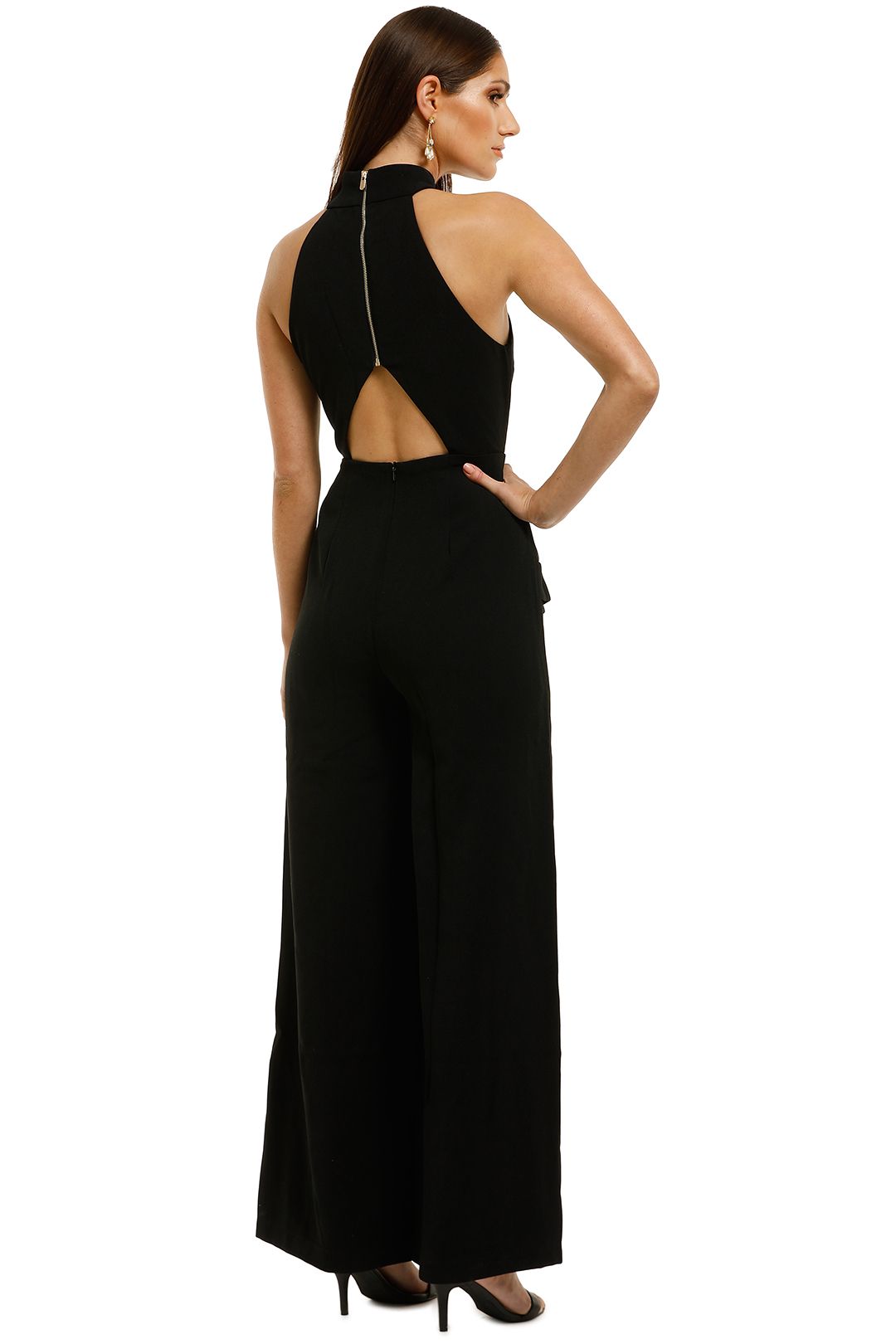 bcbg black jumpsuit