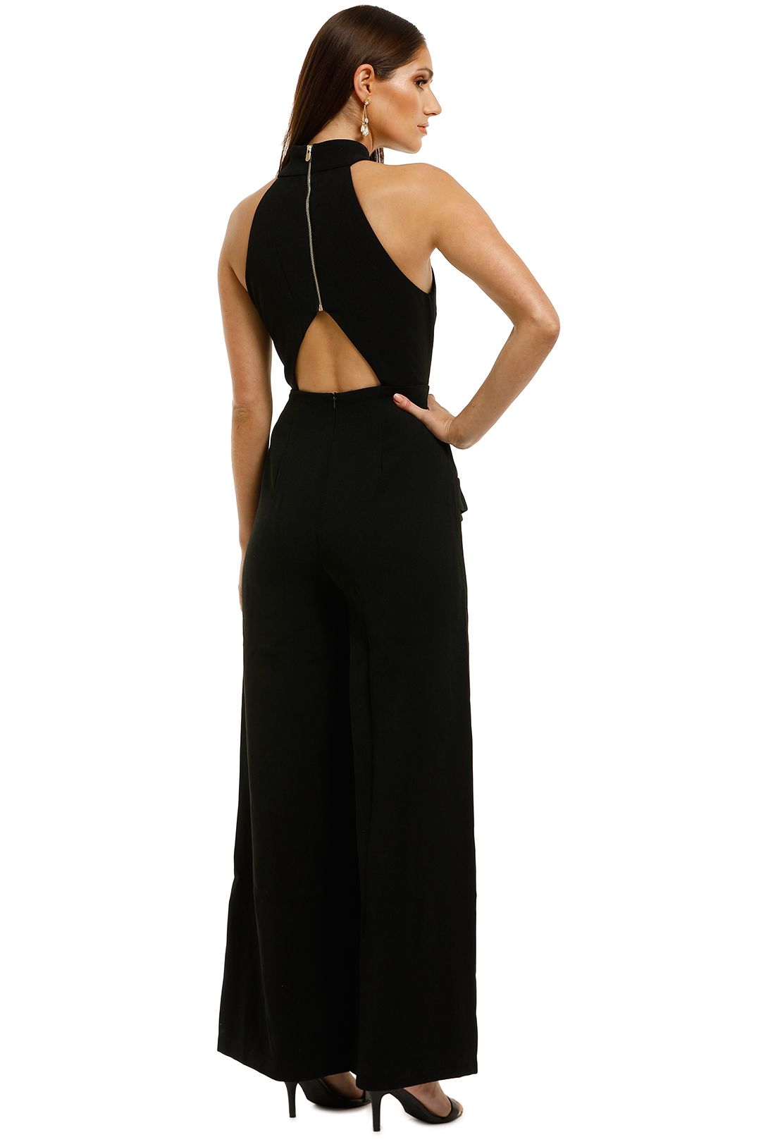 Adeline Jumpsuit in Black by Elliatt for Hire GlamCorner