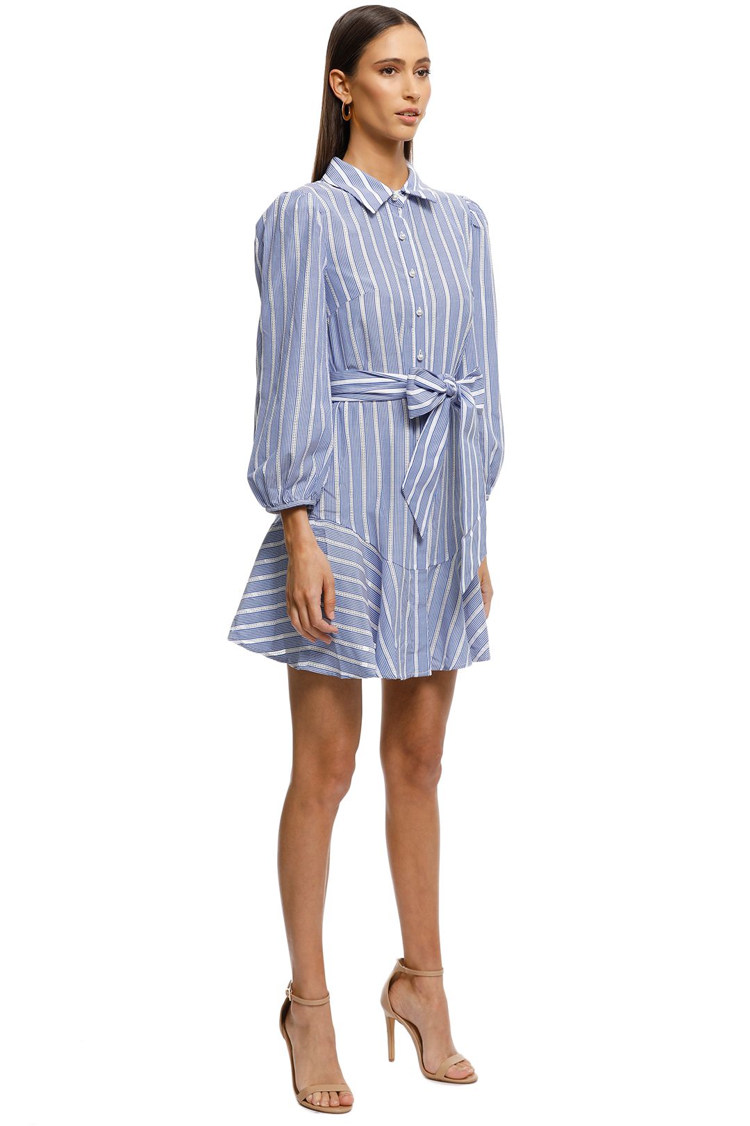 Elliatt-Tiramisu Dress-Blue-Side
