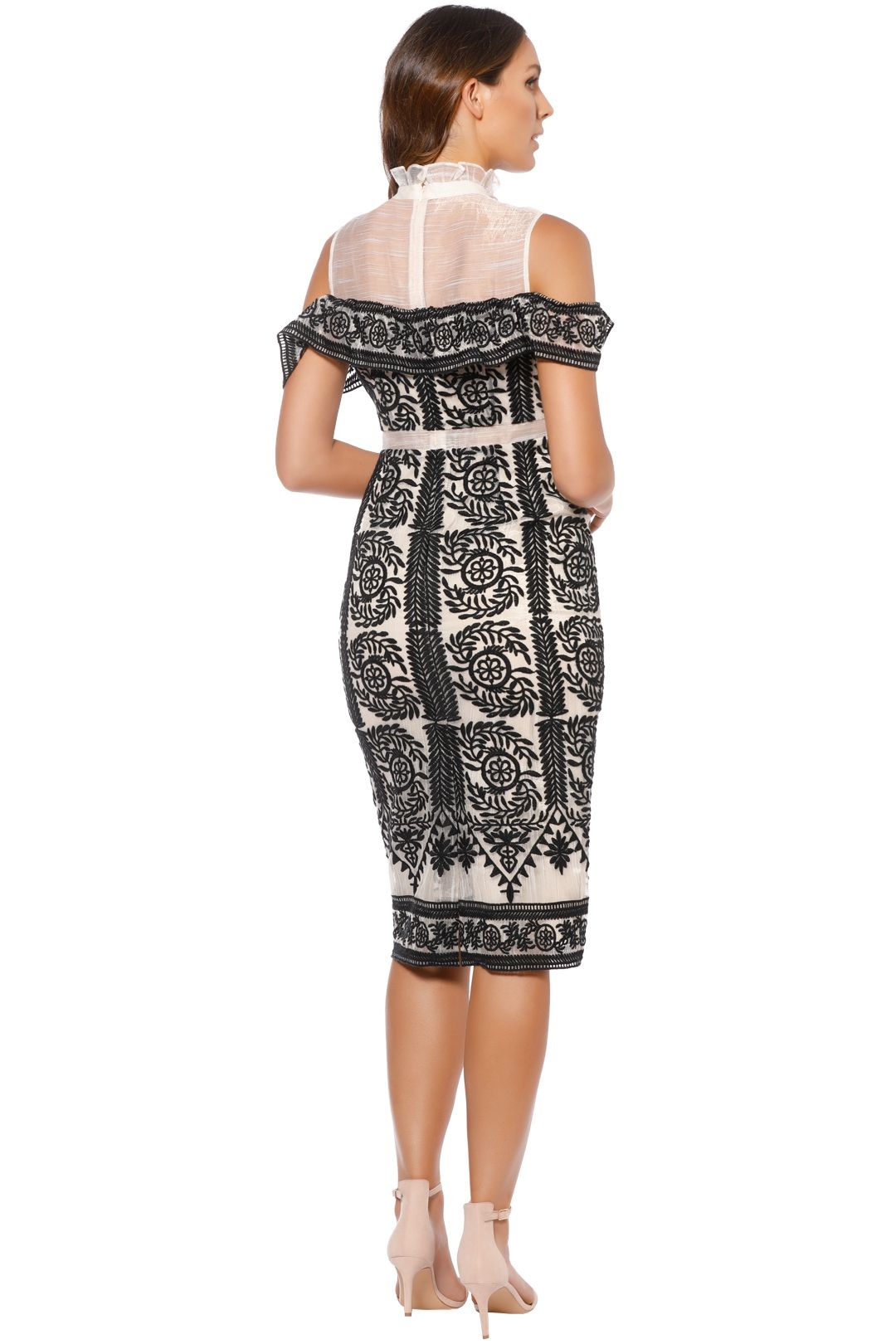 Soiree Dress in Black by Elliatt for Hire GlamCorner