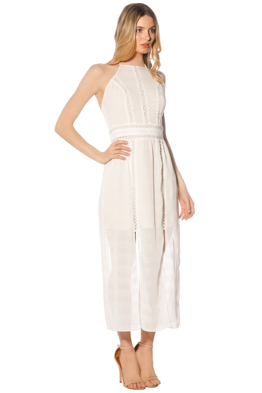 Elliatt - Theory Dress - Ivory - Side