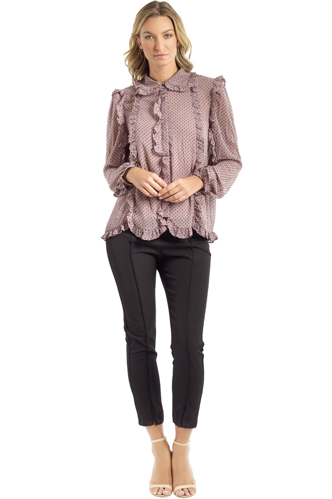 Elliatt - United Blouse - Truffle - Front