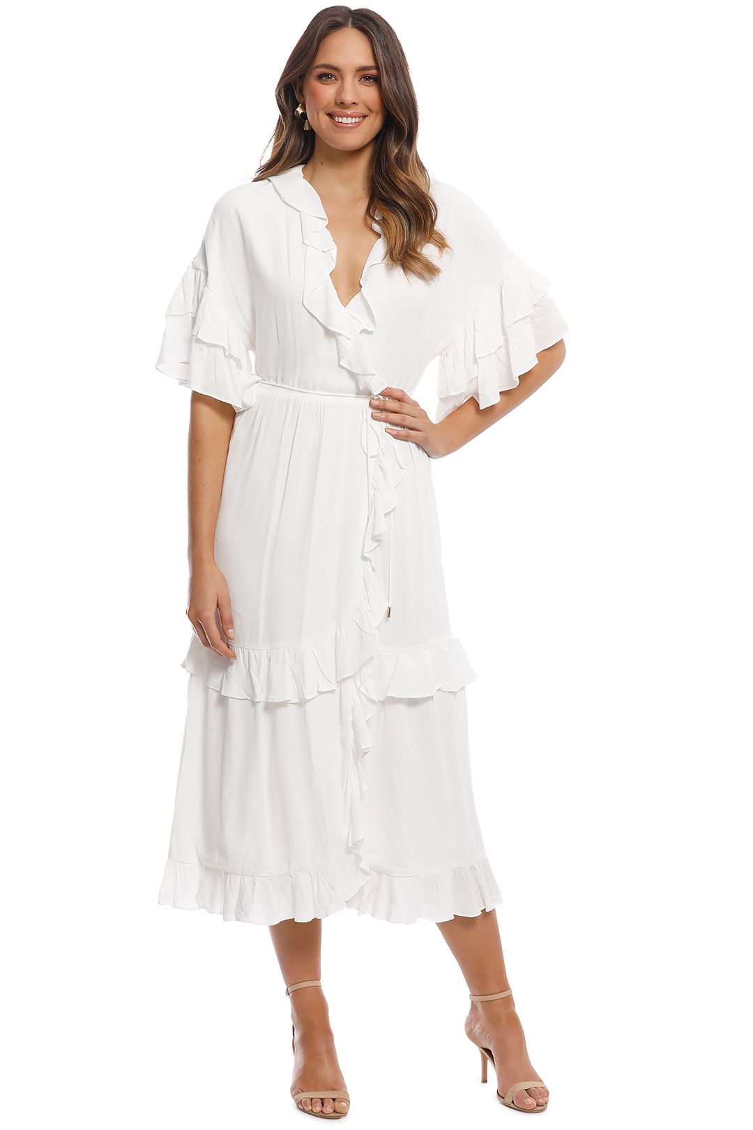 Elliatt - Vino Dress - White - Front