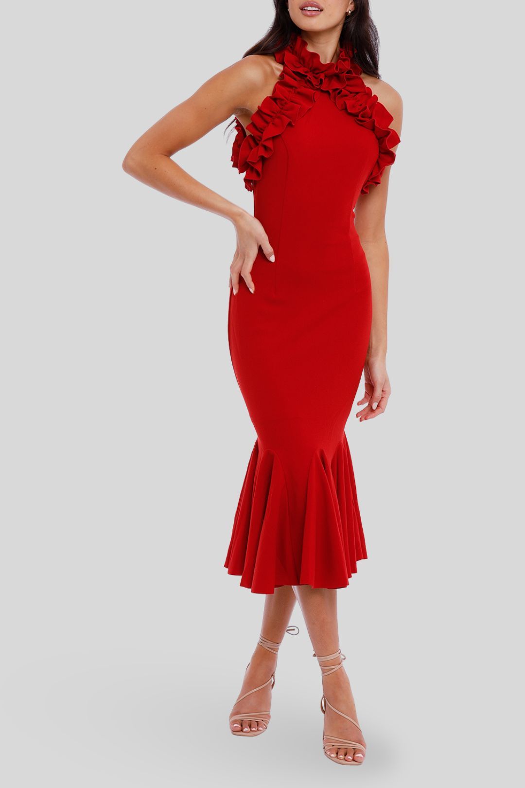 Elliatt Composure Dress Scarlet bodycon